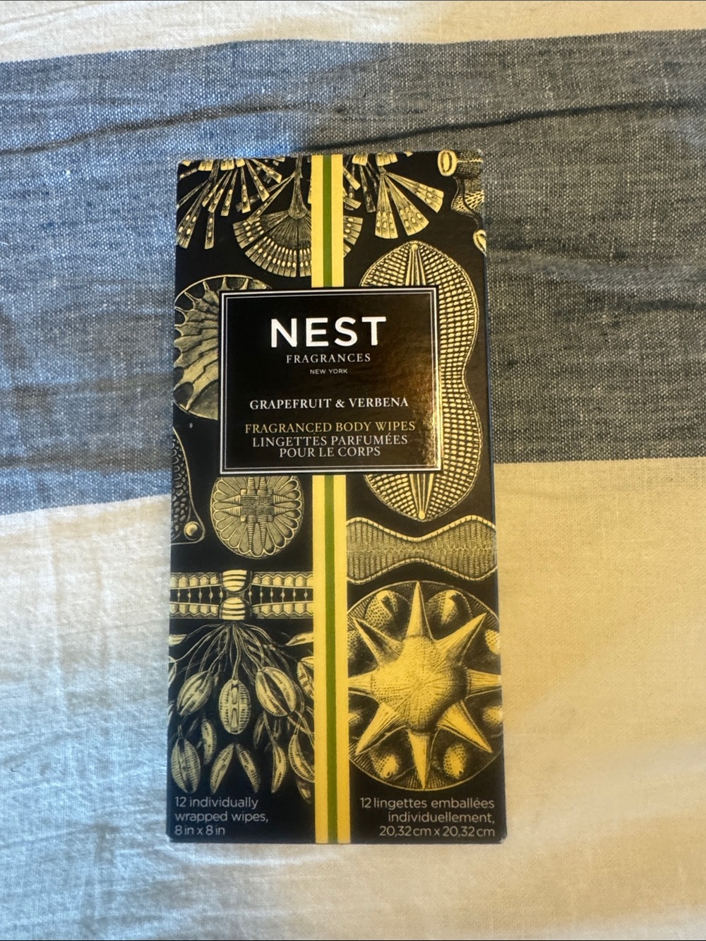 NEST Grapefruit & Verbena Fragranced Body Wipes -